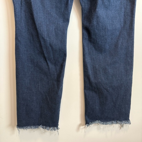 JUDY BLUE 16W High Waist Double Button Frayed Hem Bootcut Denim Jeans 16 W - Picture 8 of 11